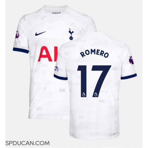 Muški Nogometni Dres Tottenham Hotspur Cristian Romero #17 Domaci 2023-24 Kratak Rukav